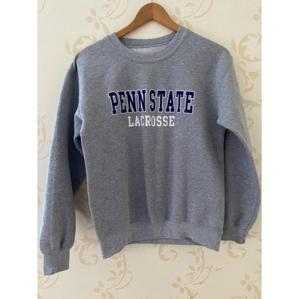 Penn State Gray 100% Cotton Sweatshirt Size Small
